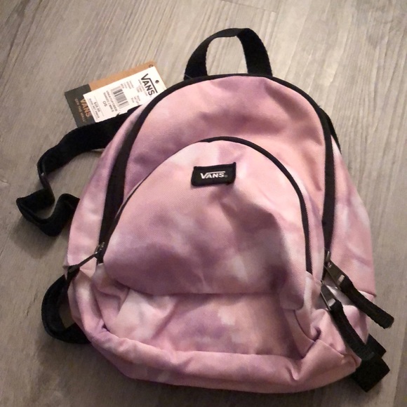 Vans Got This Ranged 2 Mini Nylon Backpack Lavender Pink Tie Dye NWT - Picture 14 of 16